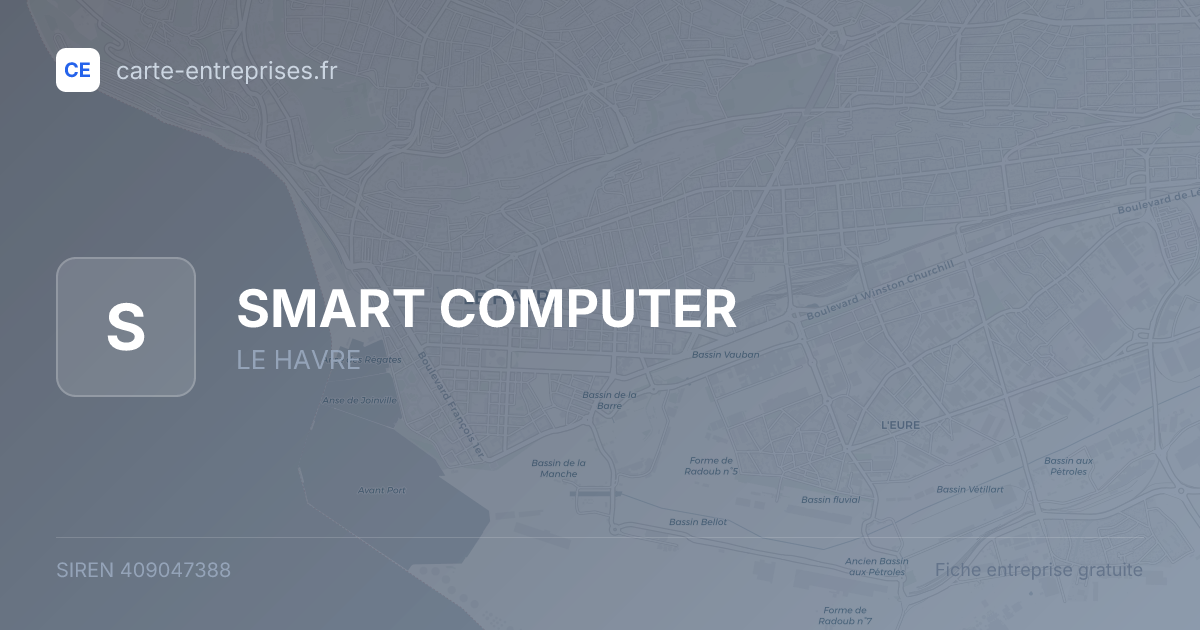 SMART COMPUTER — 409047388 — fiche entreprise