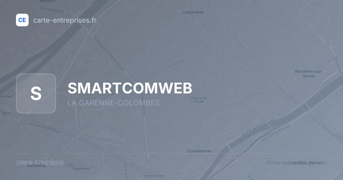 SMARTCOMWEB — 479816019 — fiche entreprise