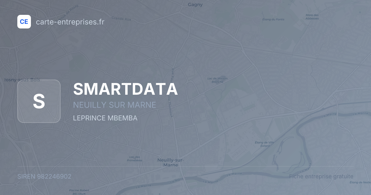 SMARTDATA — 982246902 — fiche entreprise