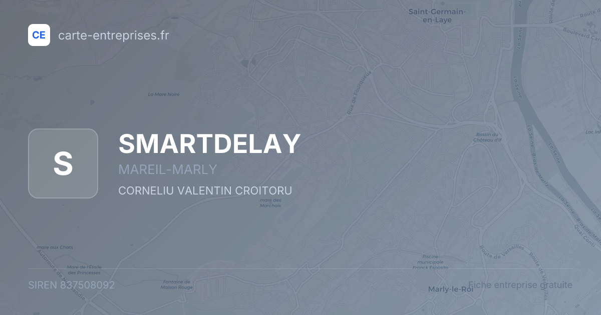 SMARTDELAY — 837508092 — fiche entreprise