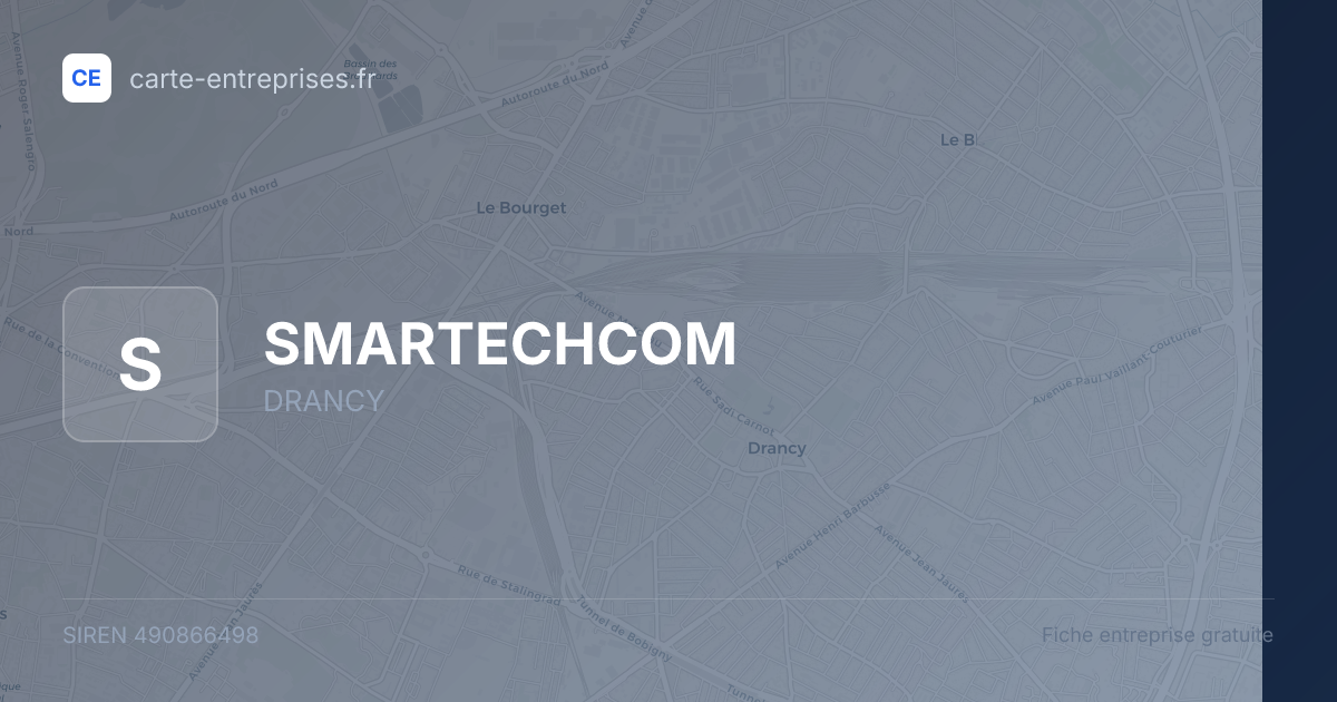 SMARTECHCOM — 490866498 — fiche entreprise