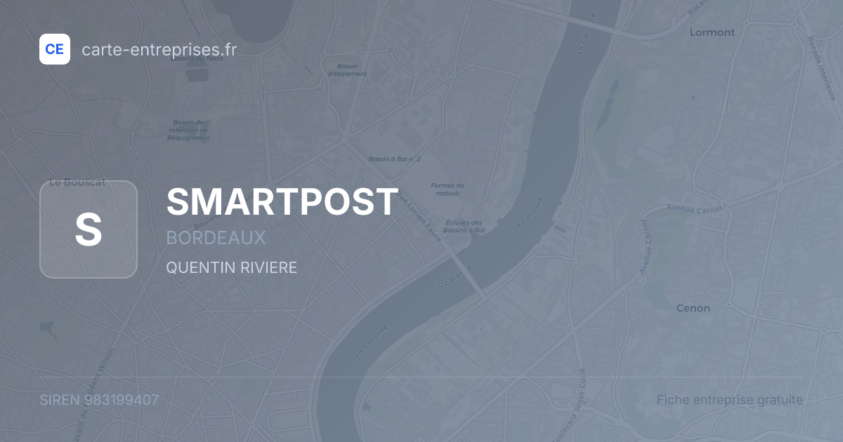 SMARTPOST — 983199407 — fiche entreprise