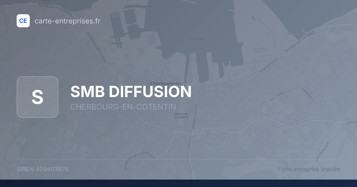 SMB DIFFUSION — 429403876 — fiche entreprise