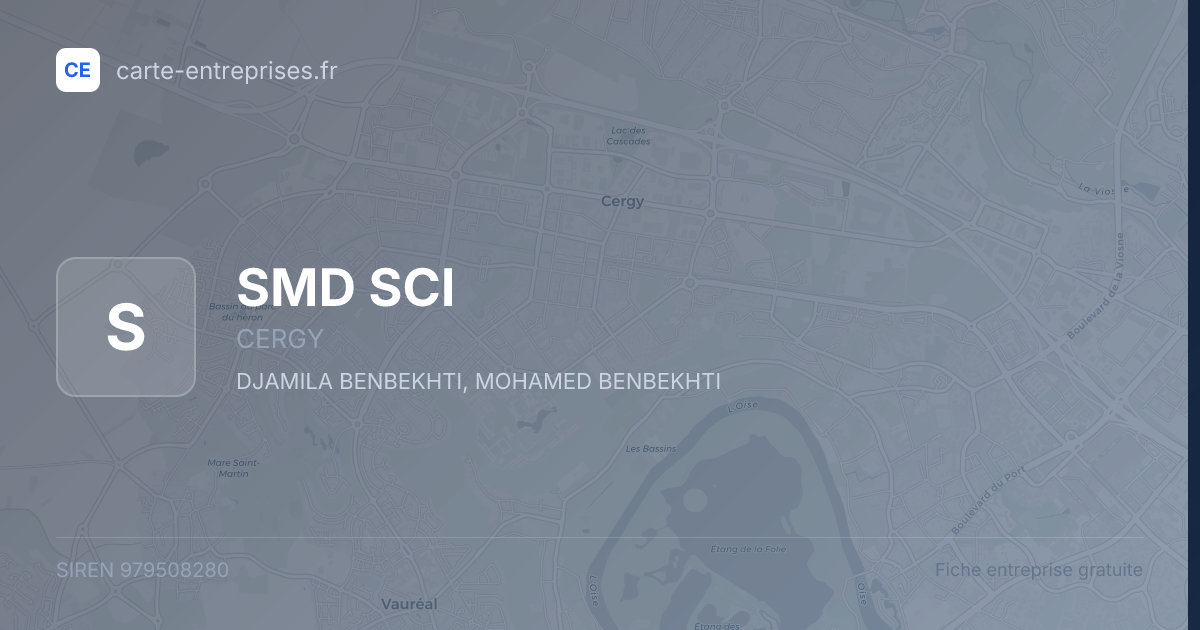 SMD SCI — 979508280 — fiche entreprise