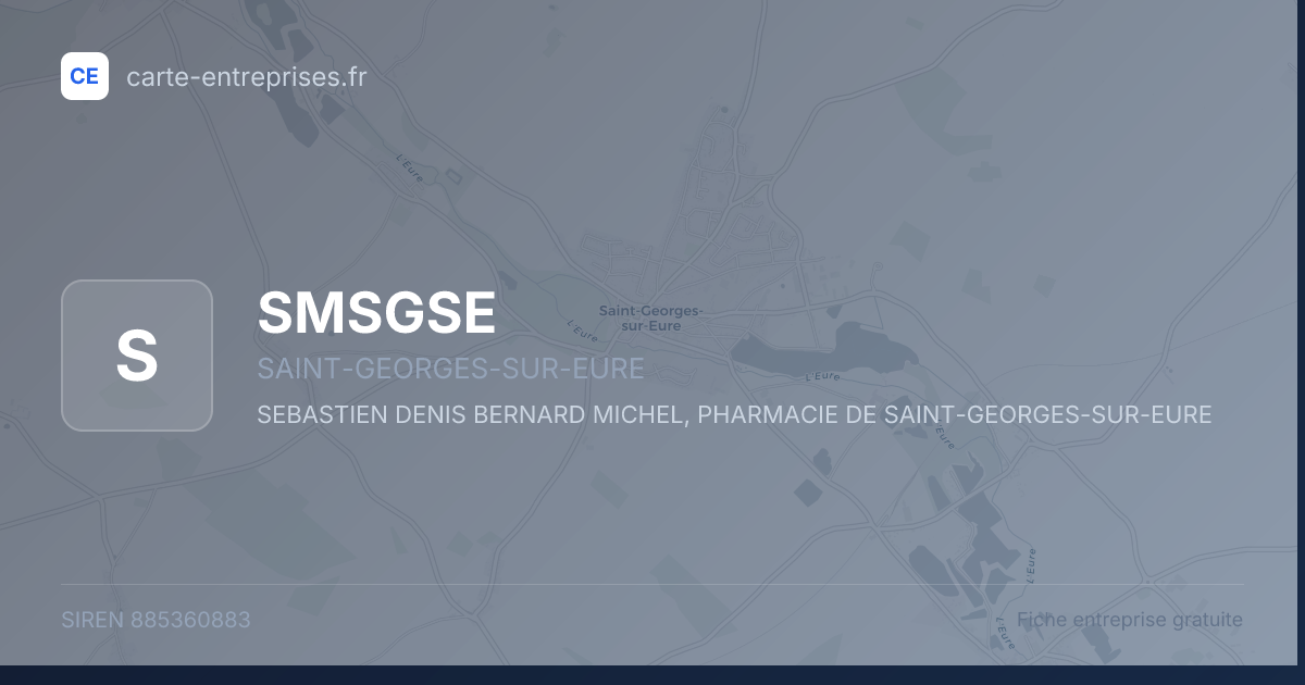 SMSGSE — 885360883 — fiche entreprise