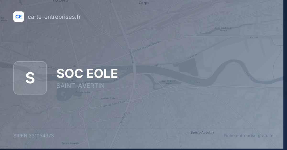 SOC EOLE — 331054973 — fiche entreprise