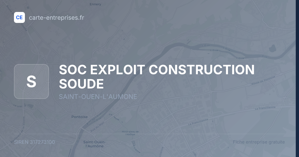 SOC EXPLOIT CONSTRUCTION SOUDE — 317273100 — fiche entreprise