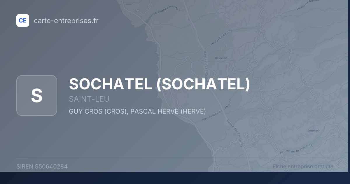 SOCHATEL — 950640284 — fiche entreprise