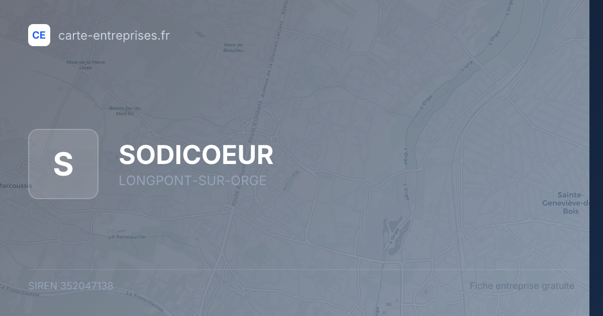 SODICOEUR — 352047138 — fiche entreprise