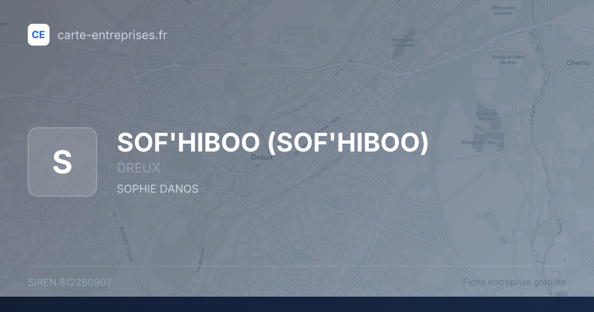 SOF'HIBOO — 812280907 — fiche entreprise