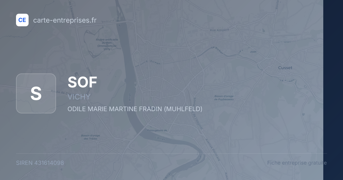 SOF — 431614098 — fiche entreprise