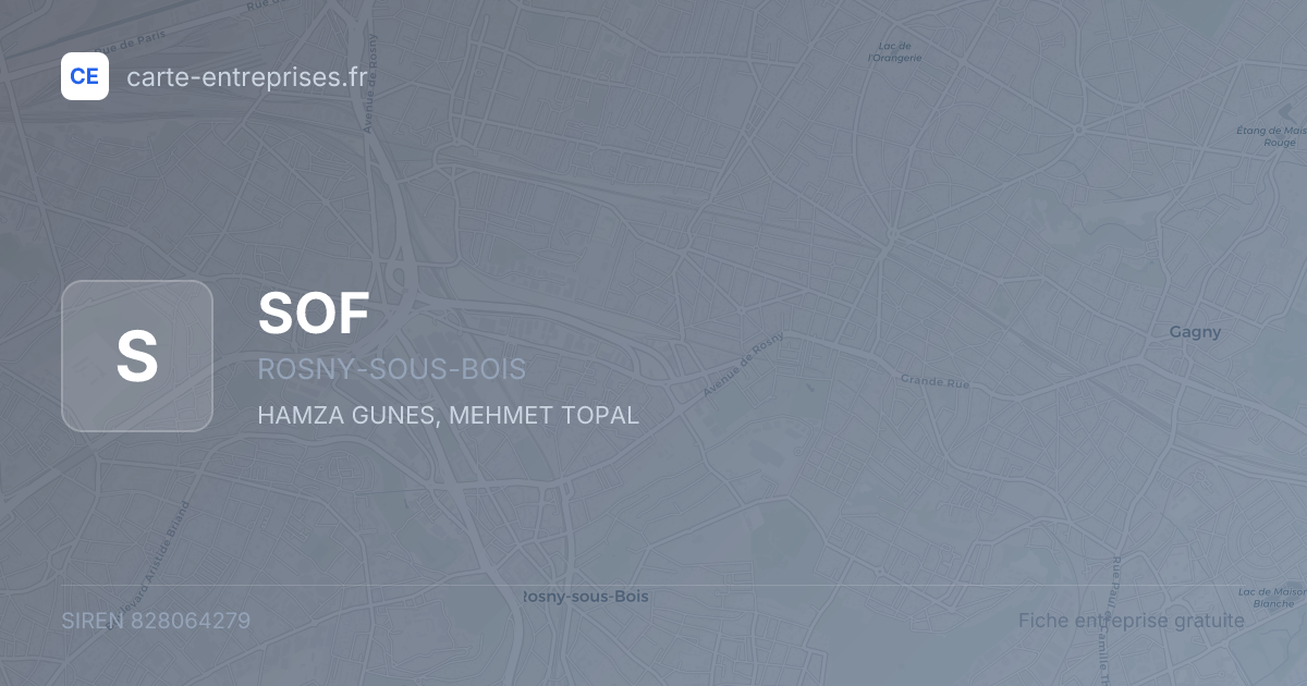 SOF — 828064279 — fiche entreprise