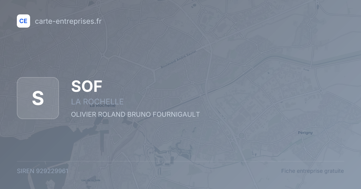 SOF — 929229961 — fiche entreprise