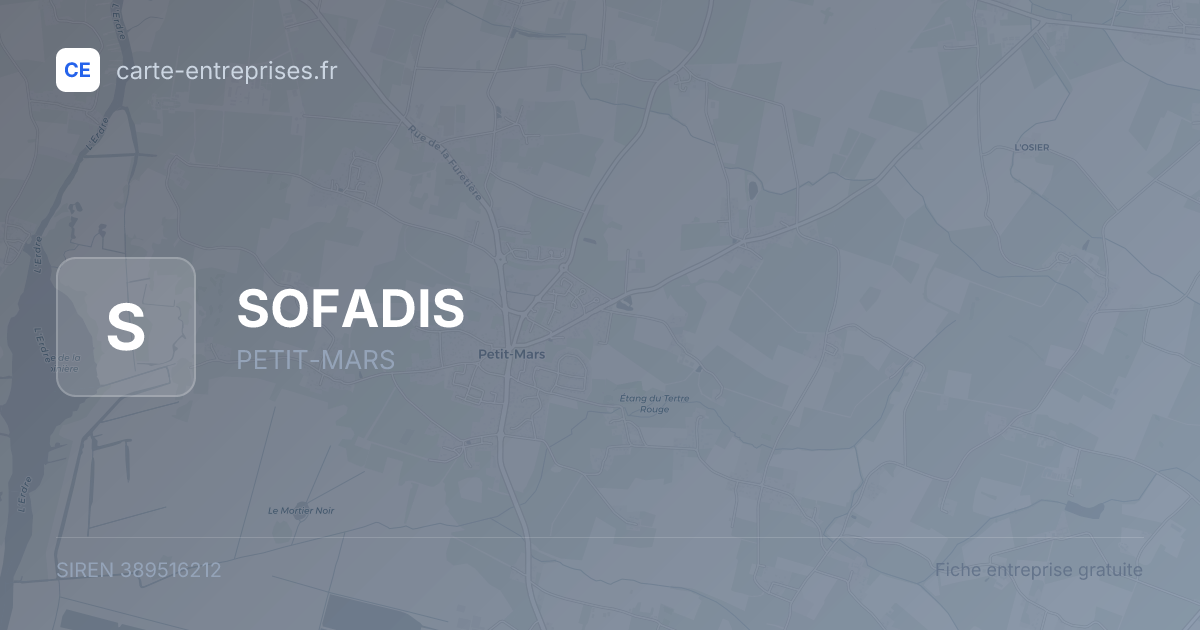 SOFADIS — 389516212 — fiche entreprise