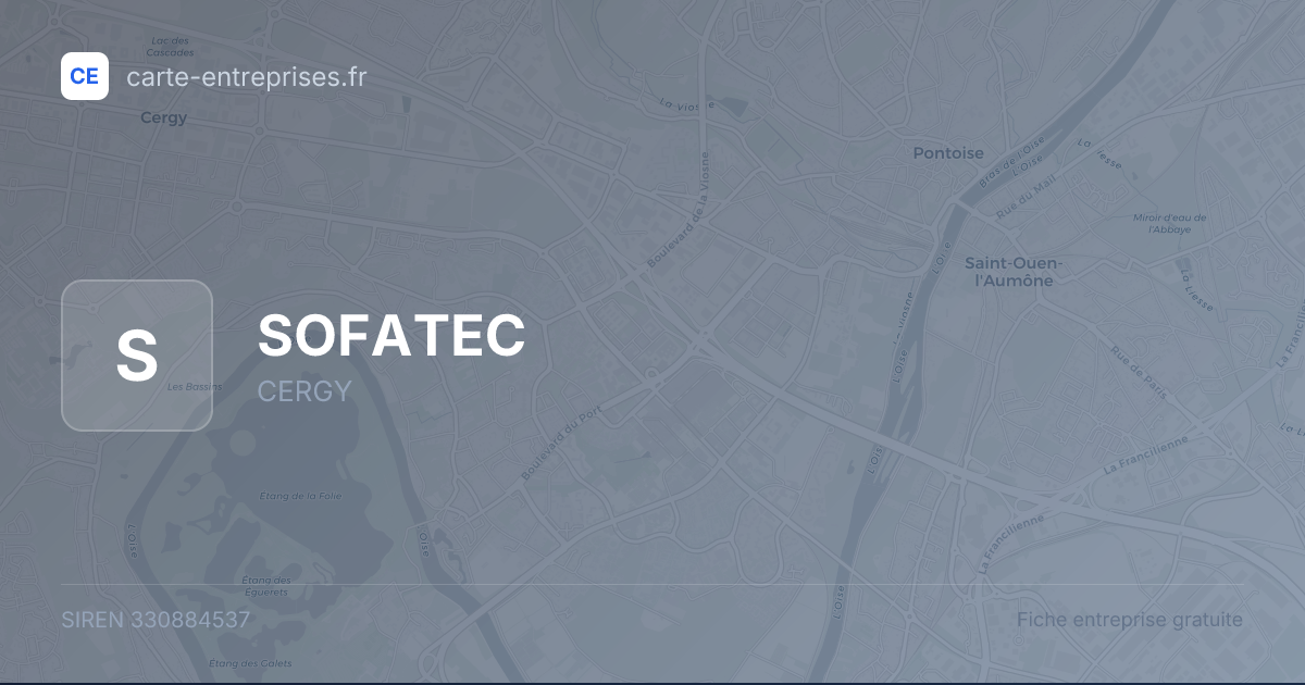 SOFATEC — 330884537 — fiche entreprise