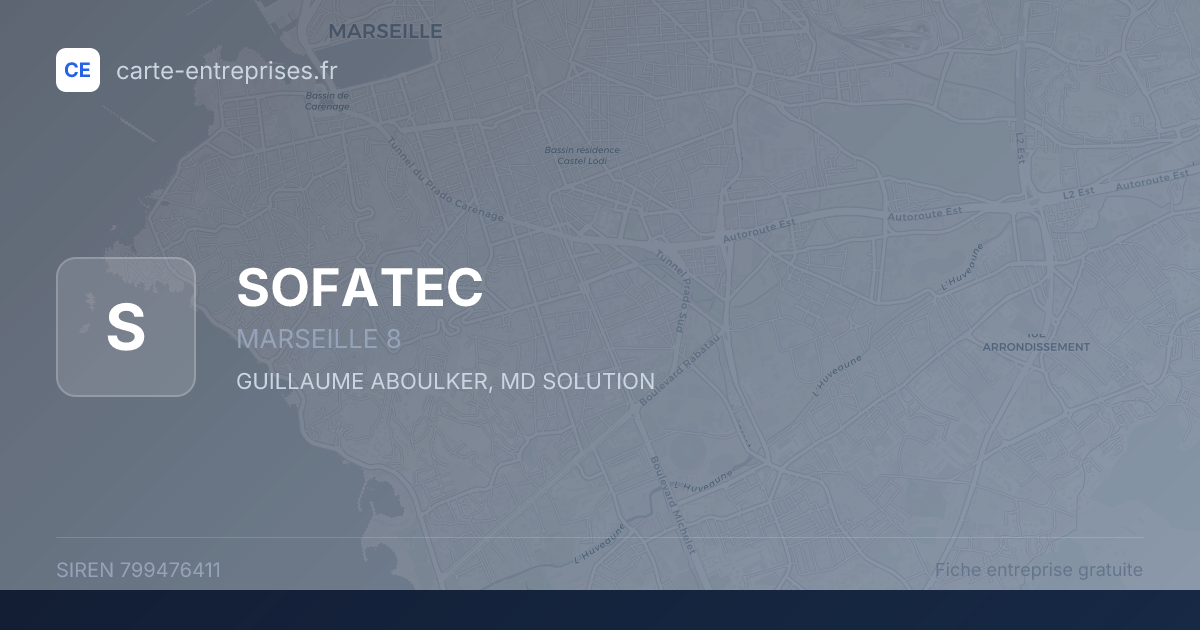 SOFATEC — 799476411 — fiche entreprise