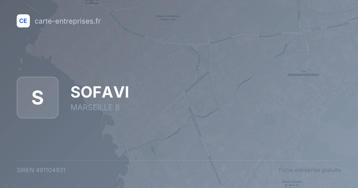 SOFAVI — 491104931 — fiche entreprise