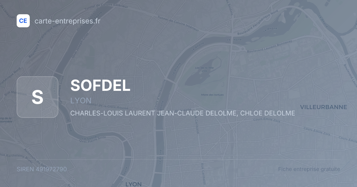 SOFDEL — 491972790 — fiche entreprise
