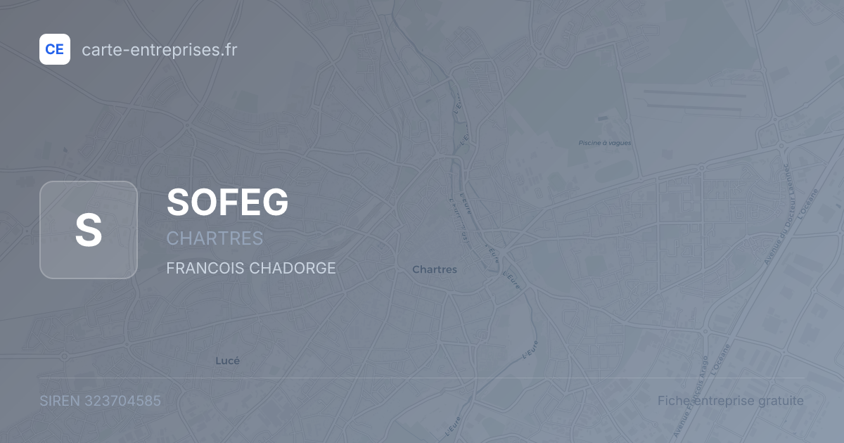 SOFEG — 323704585 — fiche entreprise