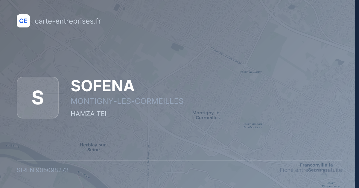 SOFENA — 905098273 — fiche entreprise