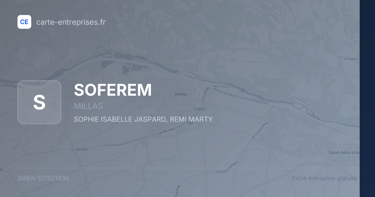 SOFEREM — 517921490 — fiche entreprise