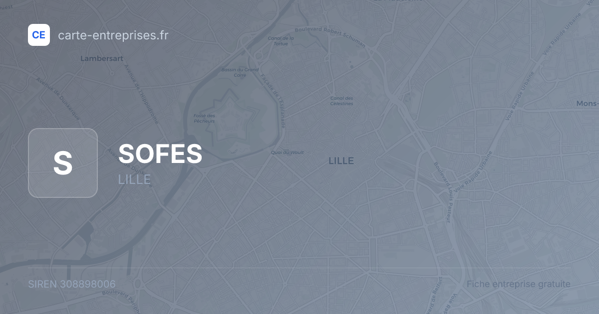 SOFES — 308898006 — fiche entreprise