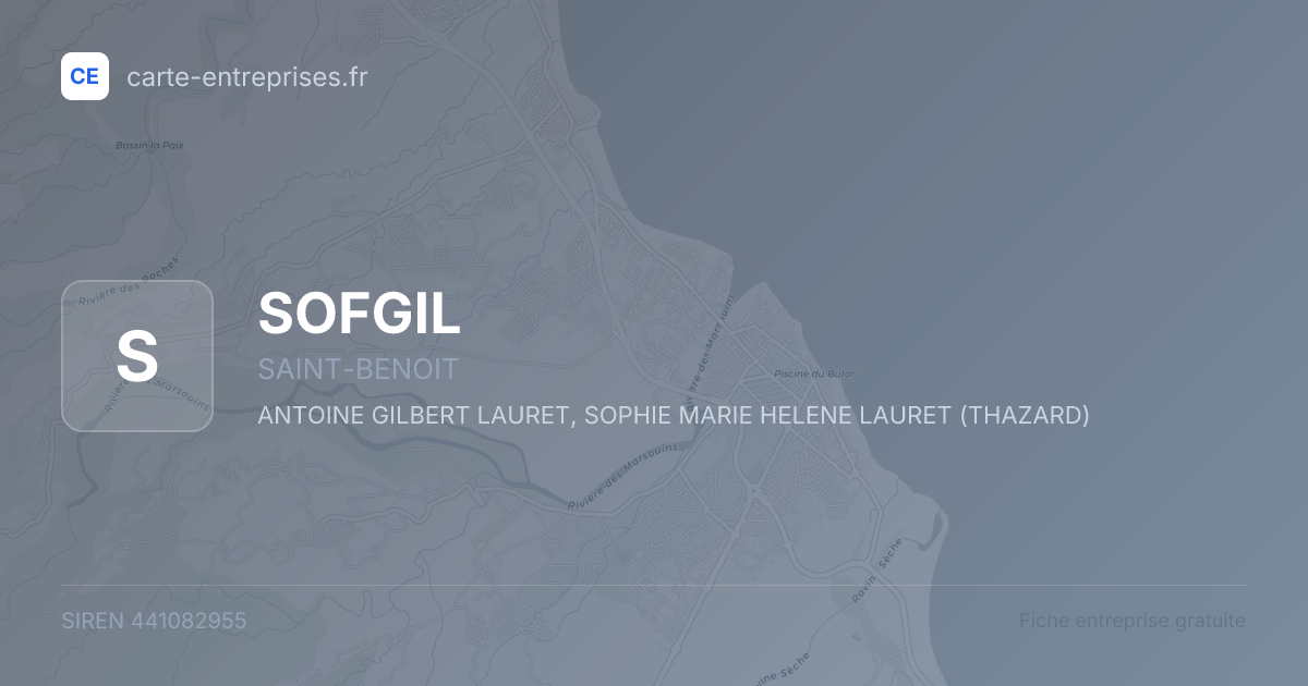 SOFGIL — 441082955 — fiche entreprise