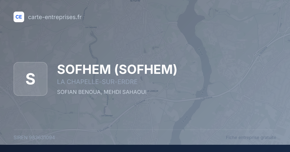 SOFHEM — 983631094 — fiche entreprise