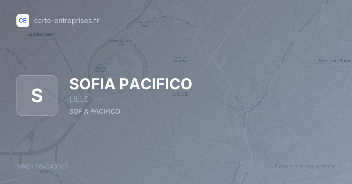 SOFIA PACIFICO — 984643007 — fiche entreprise