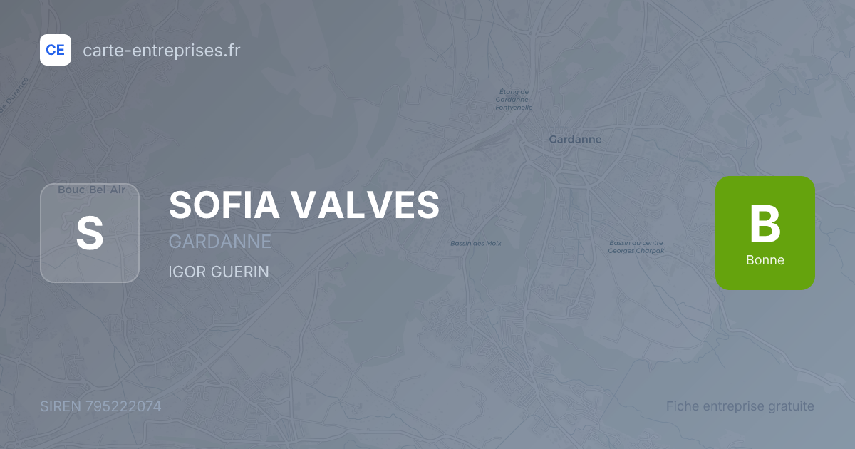 SOFIA VALVES — 795222074 — fiche entreprise