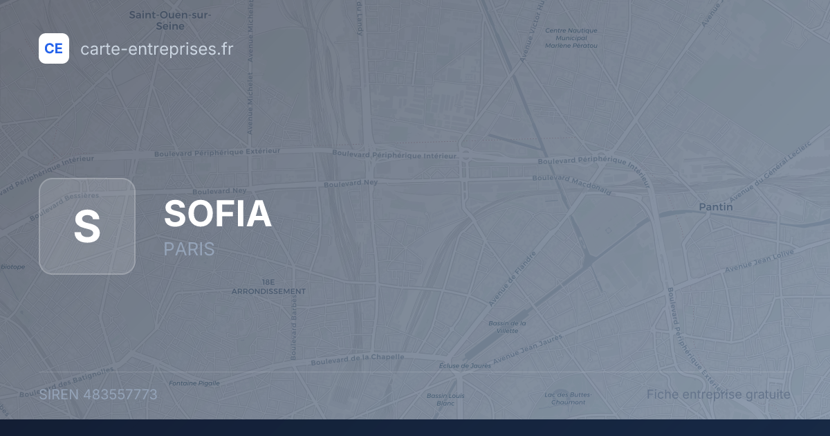 SOFIA — 483557773 — fiche entreprise