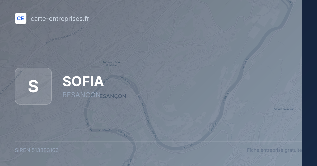 SOFIA — 513383166 — fiche entreprise