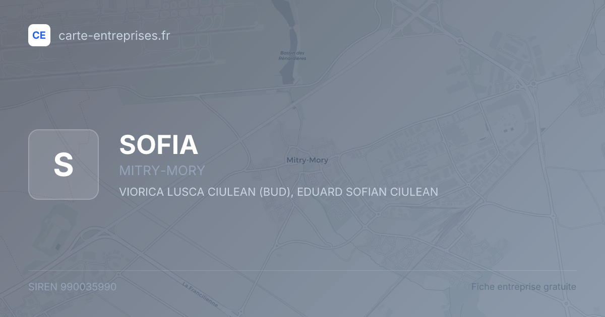 SOFIA — 990035990 — fiche entreprise