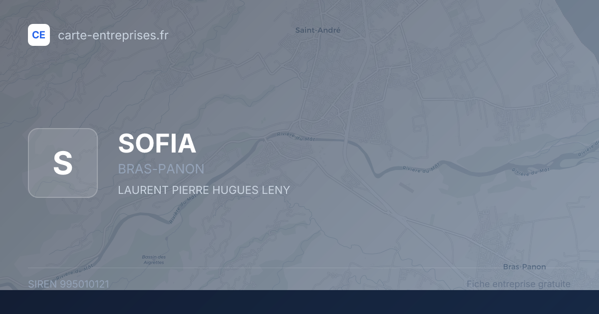 SOFIA — 995010121 — fiche entreprise