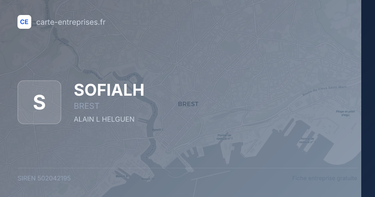 SOFIALH — 502042195 — fiche entreprise