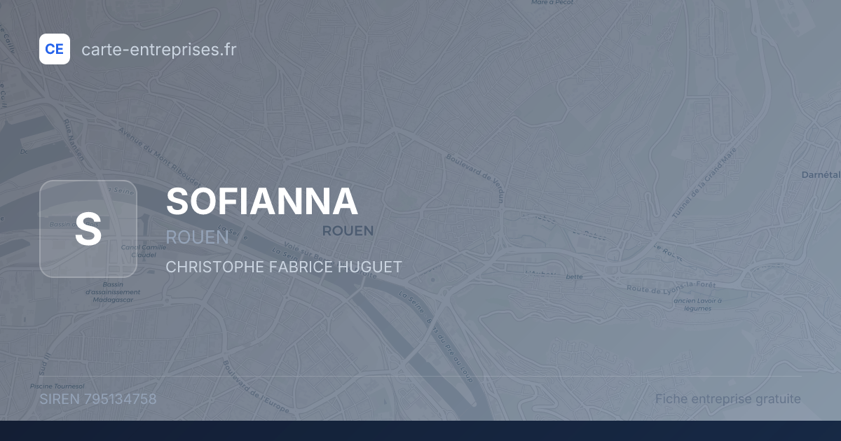 SOFIANNA — 795134758 — fiche entreprise