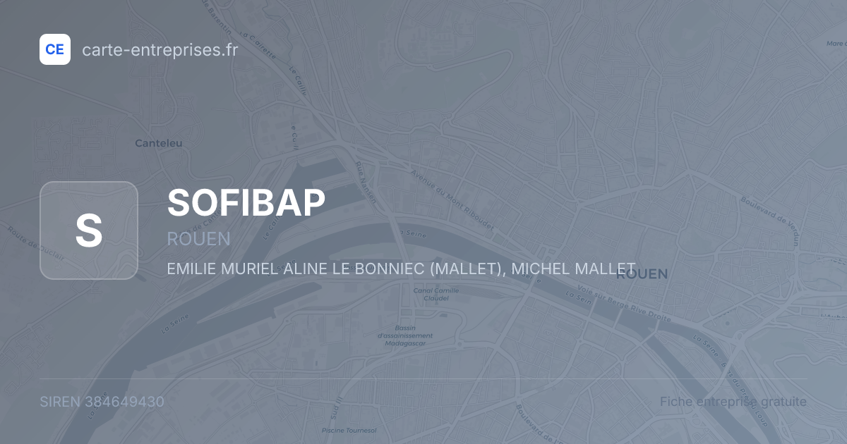SOFIBAP — 384649430 — fiche entreprise