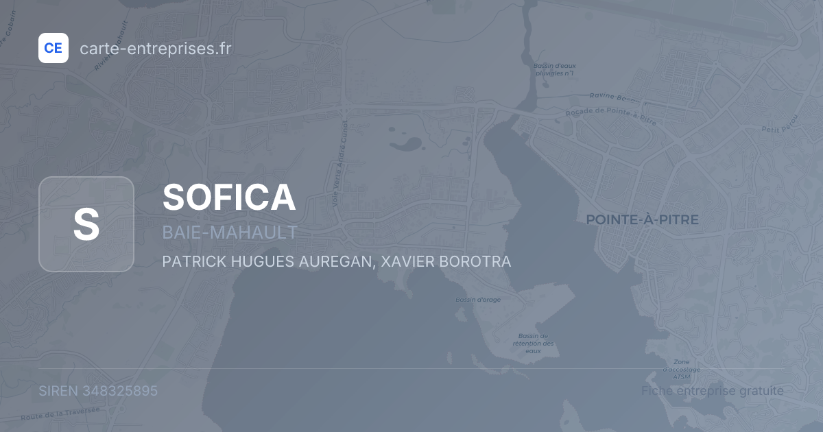 SOFICA — 348325895 — fiche entreprise