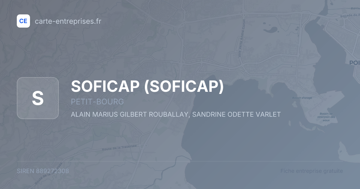 SOFICAP — 889272308 — fiche entreprise