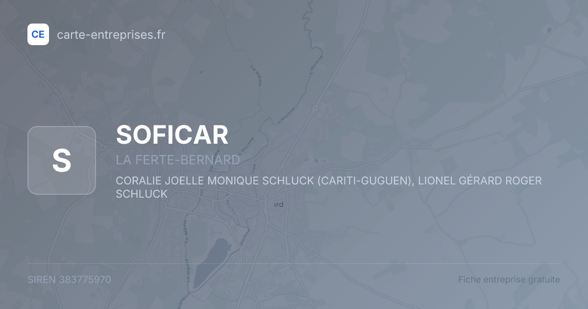 SOFICAR — 383775970 — fiche entreprise