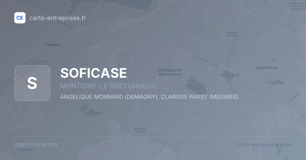 SOFICASE — 534367313 — fiche entreprise