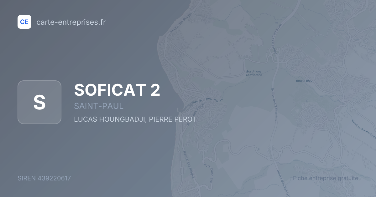 SOFICAT 2 — 439220617 — fiche entreprise