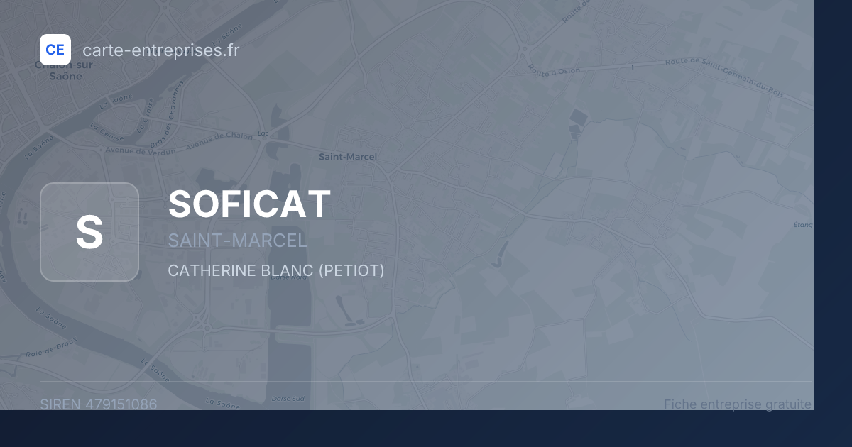 SOFICAT — 479151086 — fiche entreprise