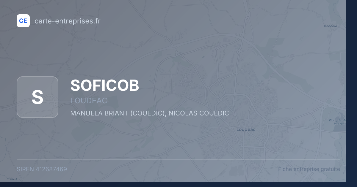SOFICOB — 412687469 — fiche entreprise