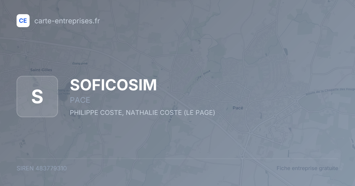 SOFICOSIM — 483779310 — fiche entreprise