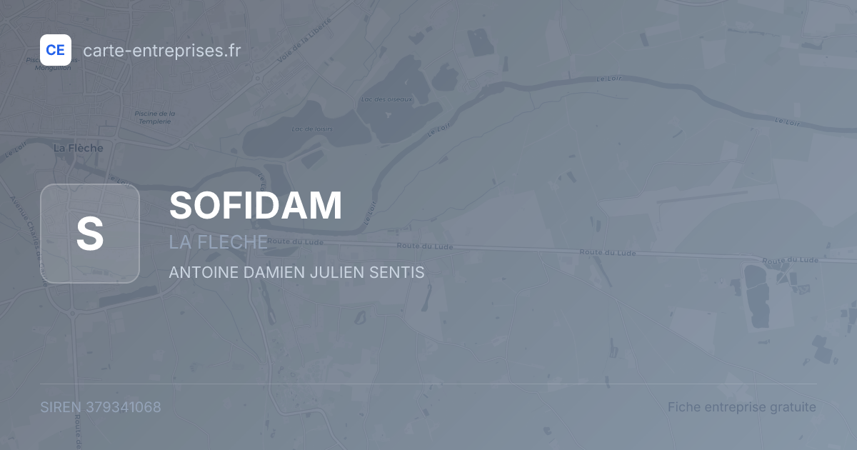 SOFIDAM — 379341068 — fiche entreprise