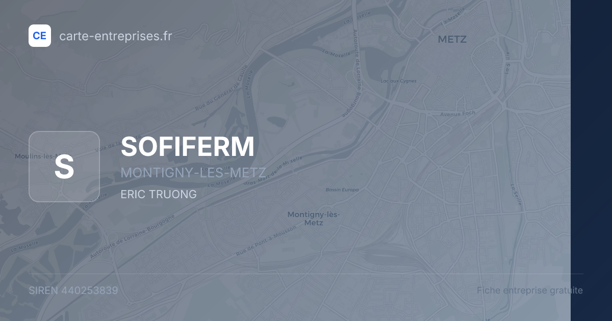 SOFIFERM — 440253839 — fiche entreprise