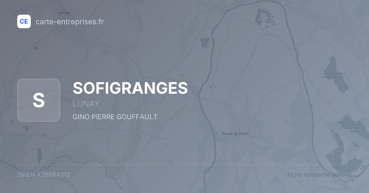 SOFIGRANGES — 439884313 — fiche entreprise