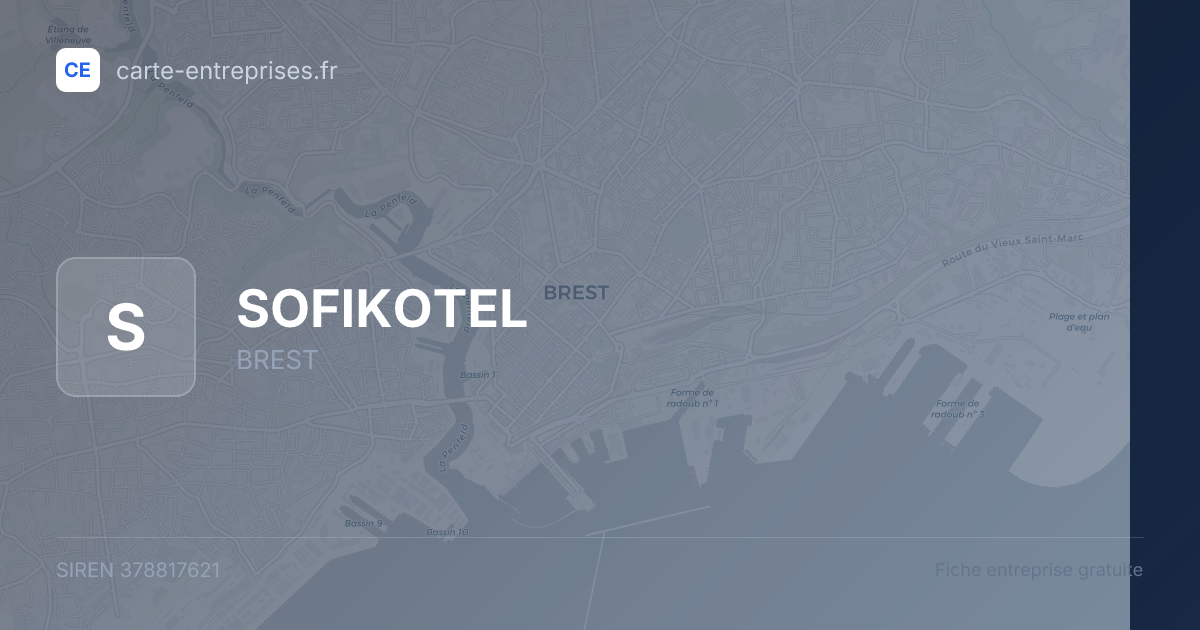 SOFIKOTEL — 378817621 — fiche entreprise