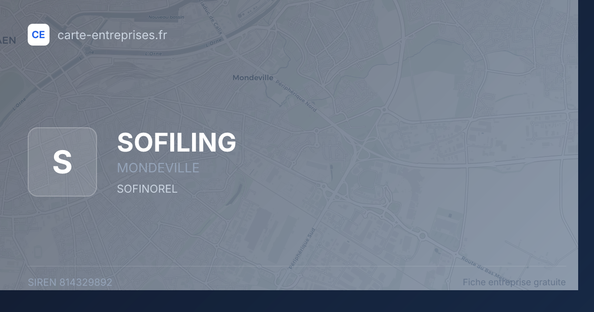 SOFILING — 814329892 — fiche entreprise
